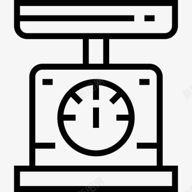 珍珠平衡平衡科学4线性图标图标