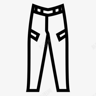 采购产品裤子牛仔裤男装图标图标