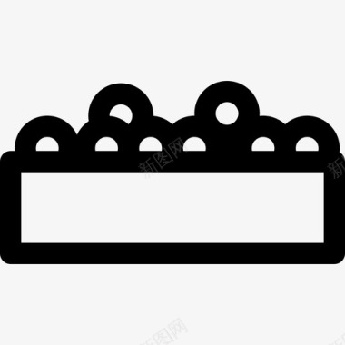 球窝娱乐设施直线型图标图标