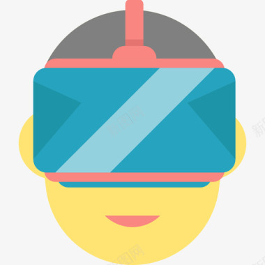 收藏Ar眼镜虚拟现实收藏平板图标图标