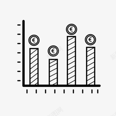 柱状比例图柱状图条形图分析图标图标