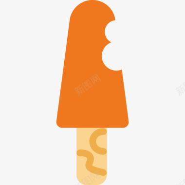冰淇淋美食套餐平板图标图标