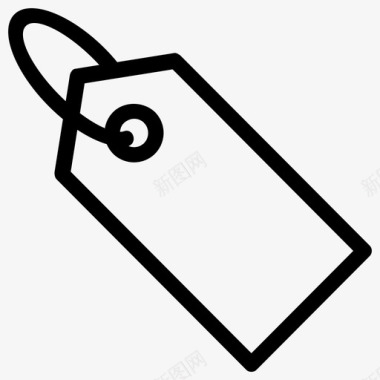 标签在线营销3浅圆形图标图标