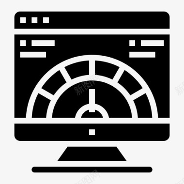 速度里程表速度优化测试web图标图标