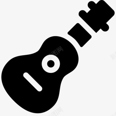 原声吉他音乐墨西哥元素图标图标