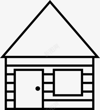 情景剧办公室家大楼房子图标图标