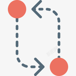 回路箭头回路箭头集合3扁平图标高清图片