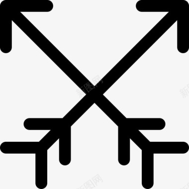 古董箭头箭组2图标图标