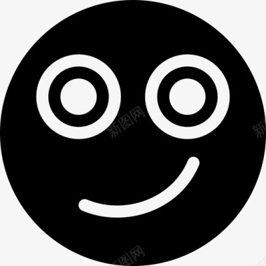 QQ表情图片微笑表情设置填充图标图标