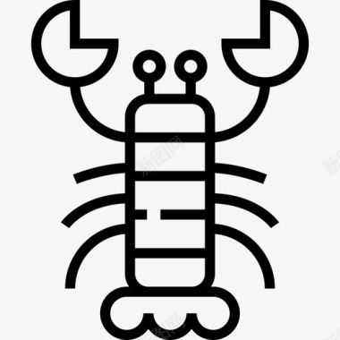 龙虾食物7直系图标图标