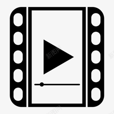 剧院视频电影电影制作人图标图标