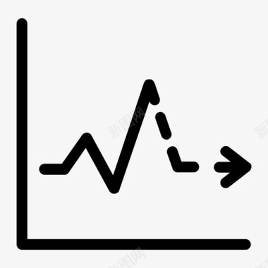 分析矢量图库存分析图标