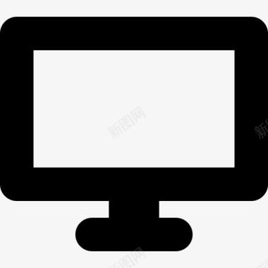 电脑图标电脑屏幕技术网络和应用程序界面图标图标