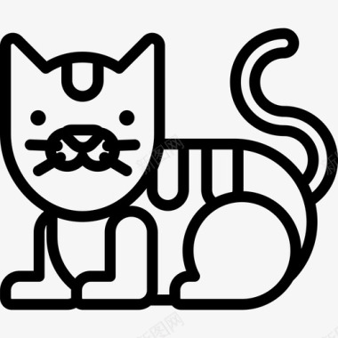 猫动物5直系图标图标