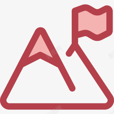 红山和4家创业公司图标图标
