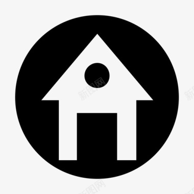 别墅住宅建筑物房屋图标图标