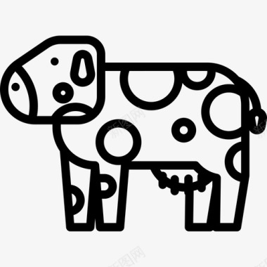 牛动物5直系图标图标