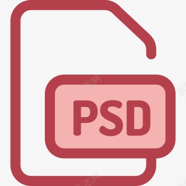 psd红色Psddesigntools8红色图标图标