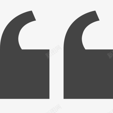 左引号vaadin图标线性图标