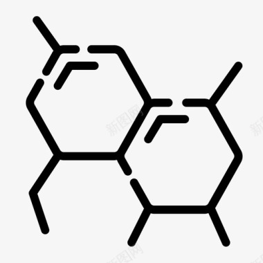 分子化学实验图标图标