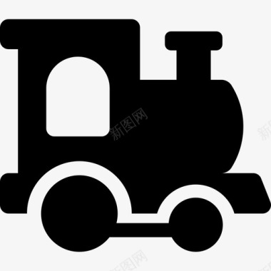 火车交通儿童节图标图标