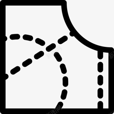 图案工器具缝纫元件图标图标