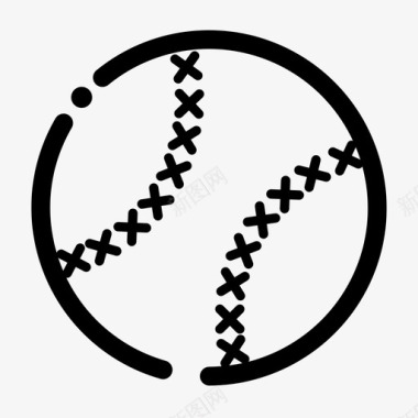 棒球本垒打非人类运动大纲图标图标