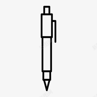 文具笔教育铅笔图标图标