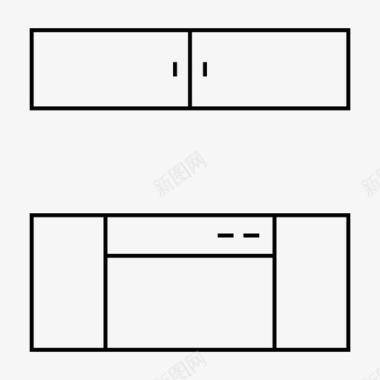 厨房设备家具家用图标图标
