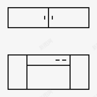 厨房碗盆设备厨房设备家具家用图标图标