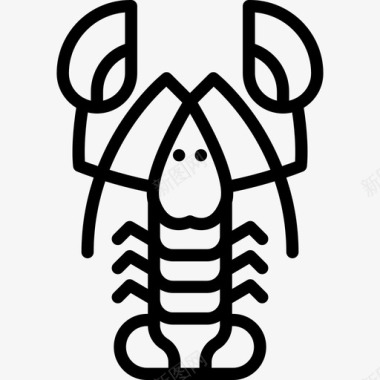 龙虾食物5直系图标图标