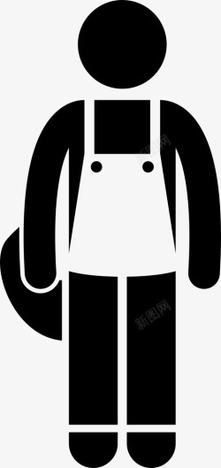 种植业图标工厂工人农民农业种植业图标高清图片