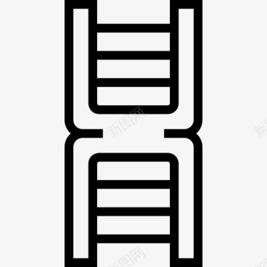 dna细胞核Dna健康和医学3直系图标图标