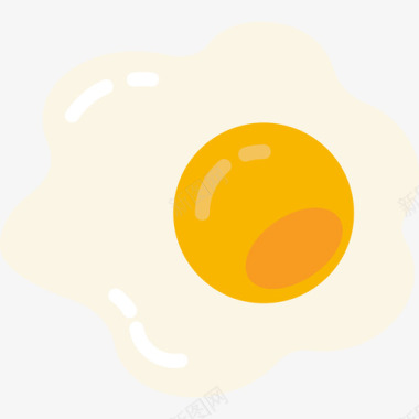 鸡蛋美食套餐平板图标图标