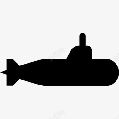 潜艇运输军用补给图标图标