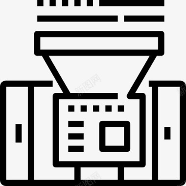 数字82广告数字营销线性图标图标