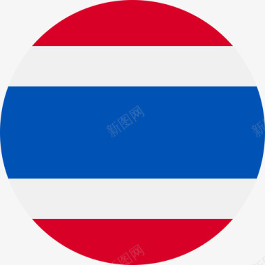 泰国泰国国旗圆形图标图标