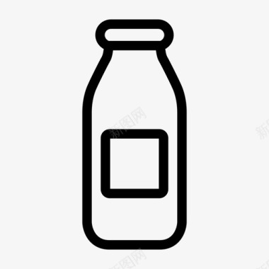 采购产品牛奶乳制品奶瓶图标图标