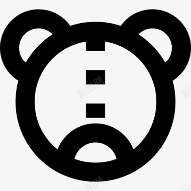 泰迪熊泰迪熊工具和用具针线收集图标图标