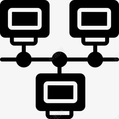 优化网络搜索引擎优化分析坚实填充图标图标