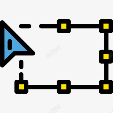 变换工具图标集合线颜色图标