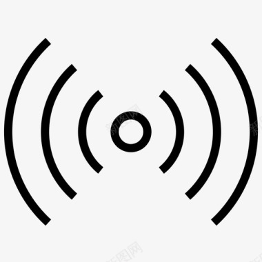 移动界面wifi通信对话图标图标