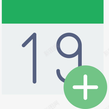 新年日历图片日历交互资源2平面图标图标