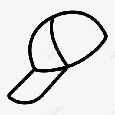 帽子棒球帽服装图标图标