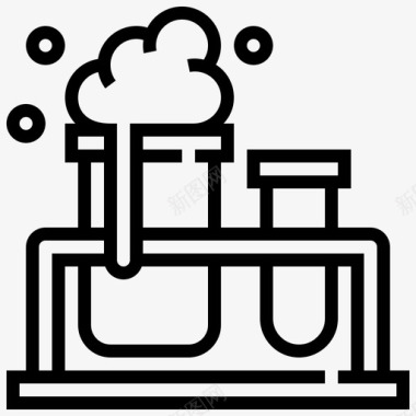 化学器械化学教育科学图标图标