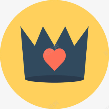 皇冠爱情与浪漫2圆形图标图标