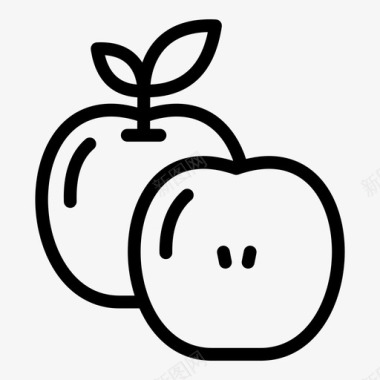 苹果苹果食物水果图标图标