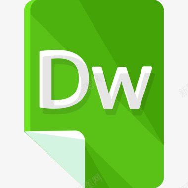 DW格式平面图标图标