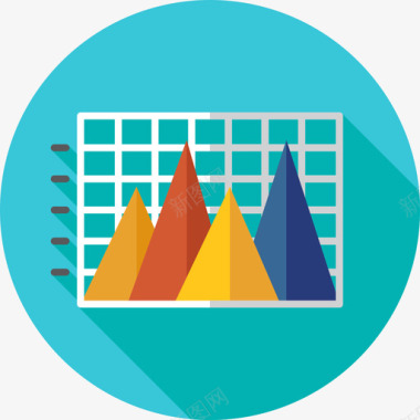平面设计图封面分析图表和图表4平面图图标图标