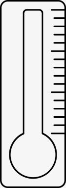 茶热温度计冷测量图标图标